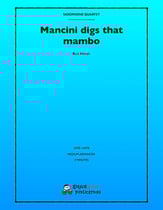 MANCINI DIGS THAT MAMBO SAX QUARTET P.O.D. cover